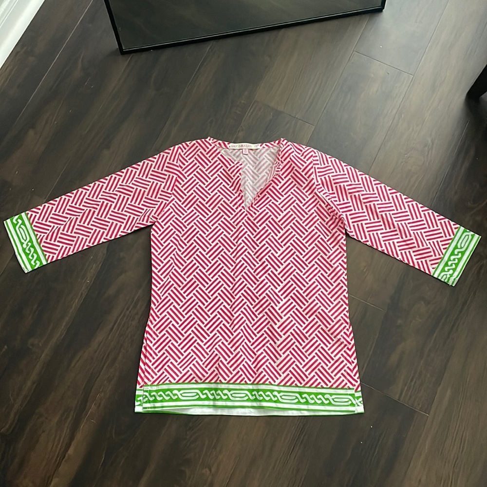 Barbara Gerwit Girls Tunic Top 4T Vacation Style